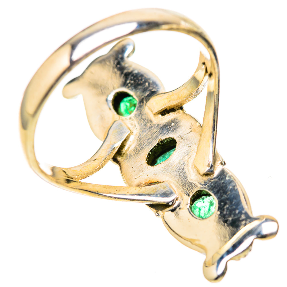 Zambian Emerald Rings handcrafted by Anasilvercos - RING128313 - Photo 3