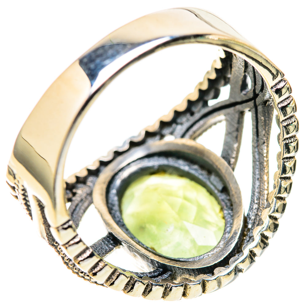 Prehnite Rings handcrafted by Anasilvercos - RING128315 - Photo 3