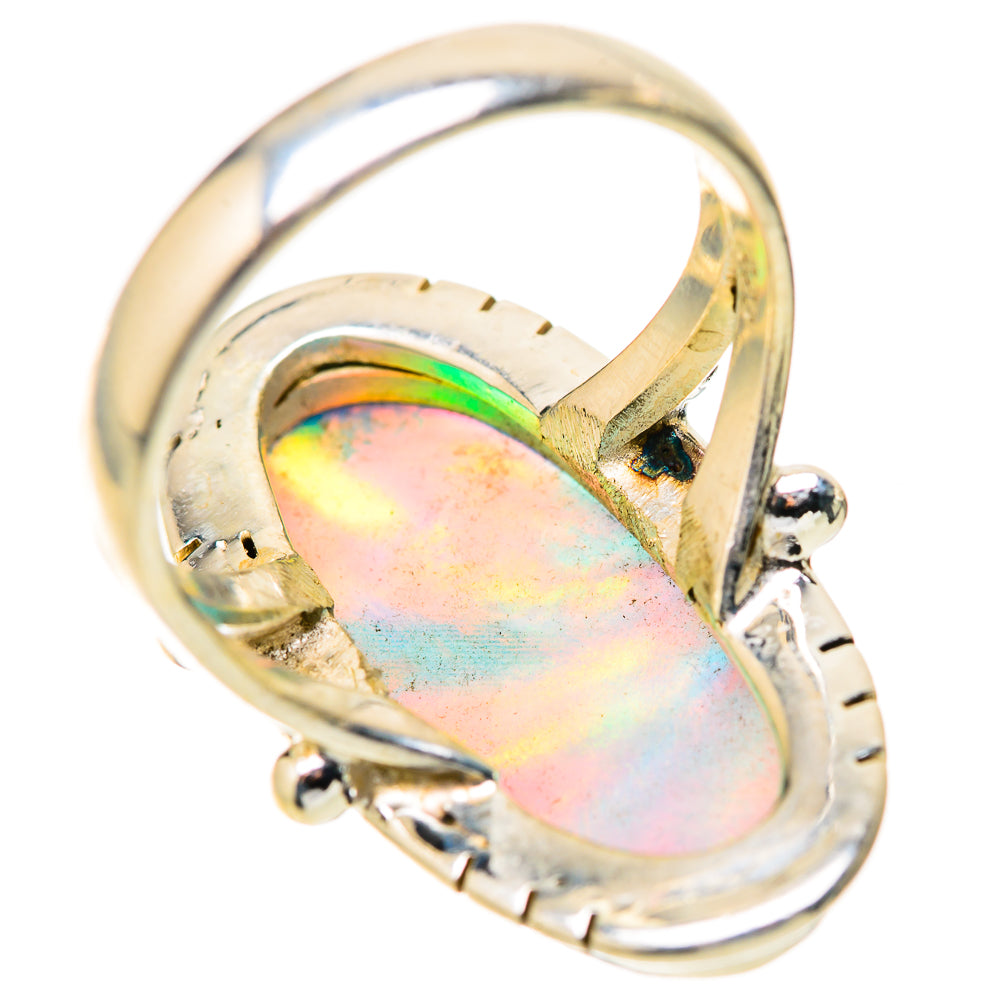 Aura Opal Rings handcrafted by Anasilvercos - RING128329 - Photo 3