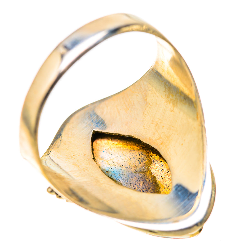 Labradorite Rings handcrafted by Anasilvercos - RING128361 - Photo 3