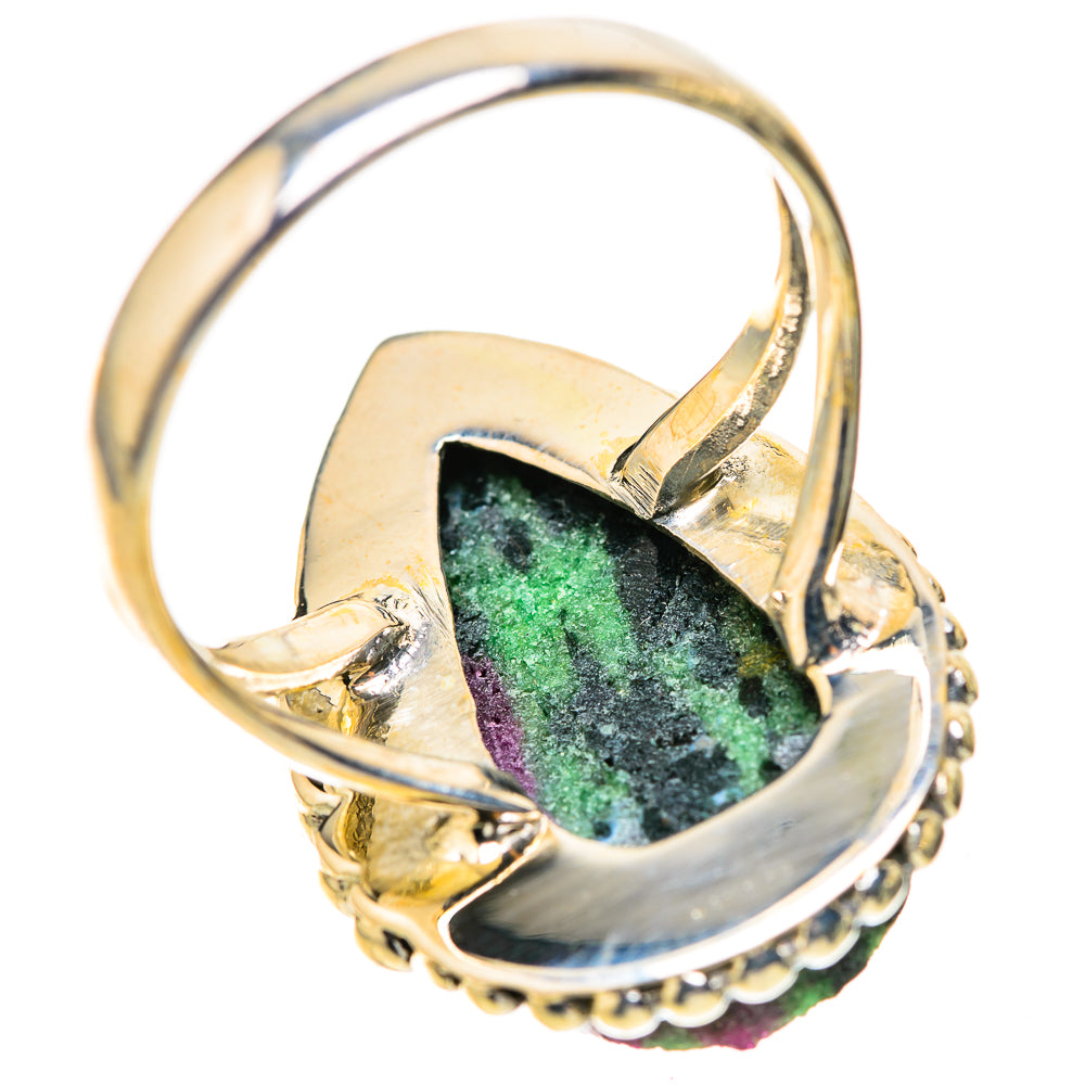 Ruby Zoisite Rings handcrafted by Anasilvercos - RING128369 - Photo 3