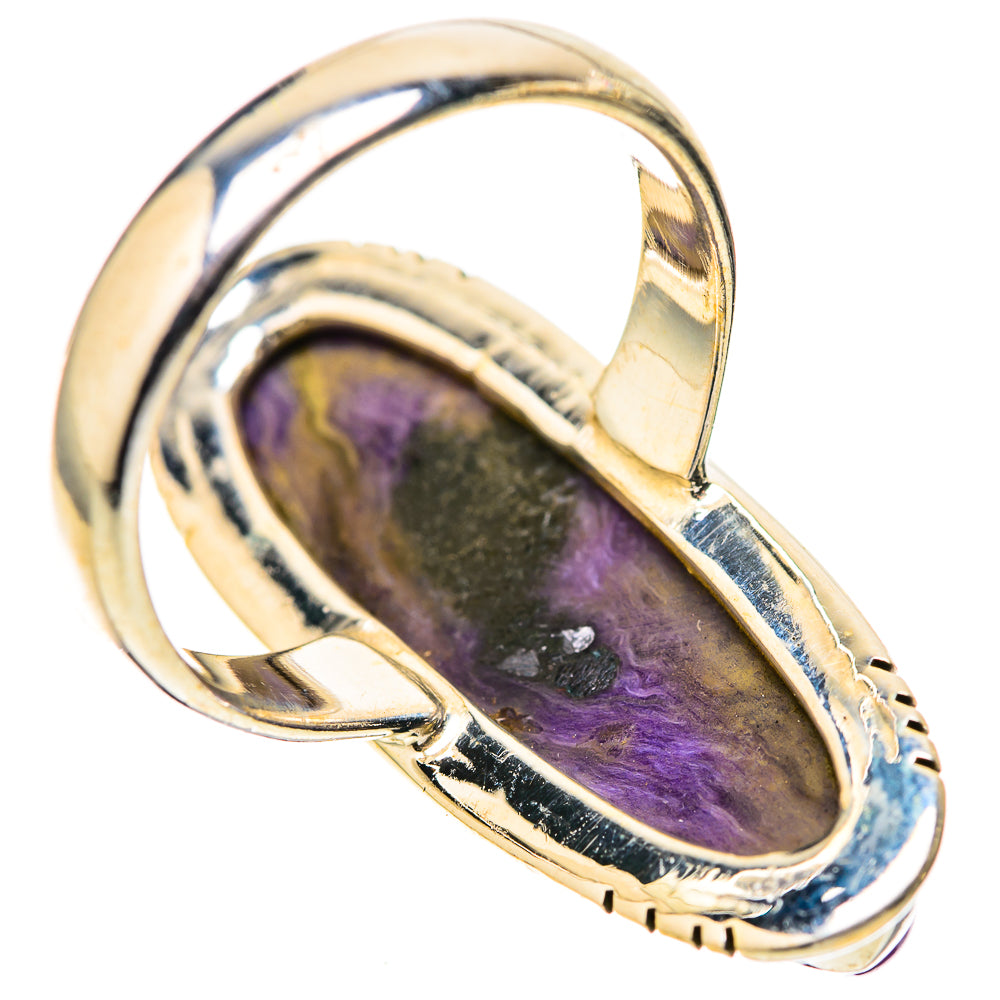 Charoite Rings handcrafted by Anasilvercos - RING128378 - Photo 3