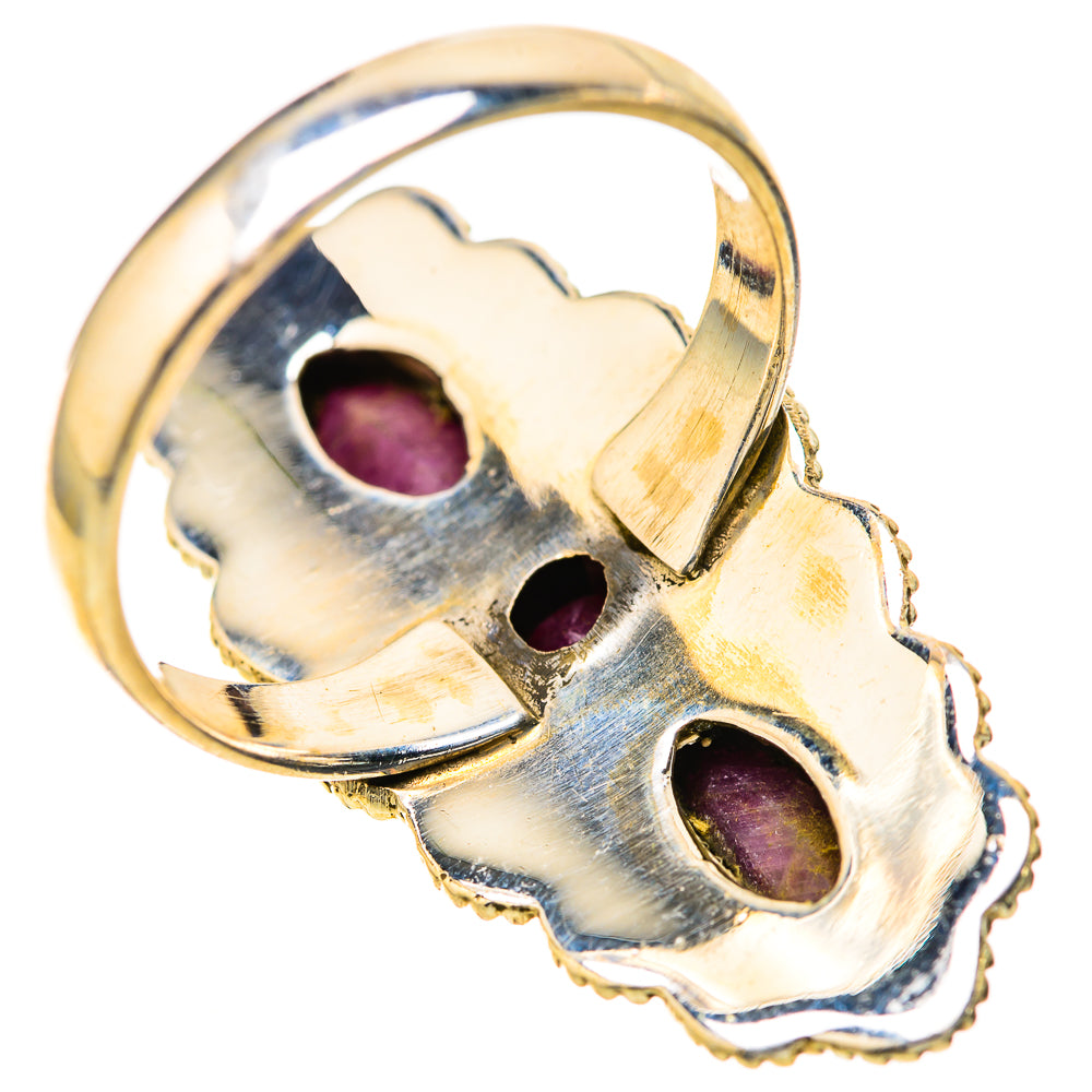 Red Sillimanite Rings handcrafted by Anasilvercos - RING128396 - Photo 3