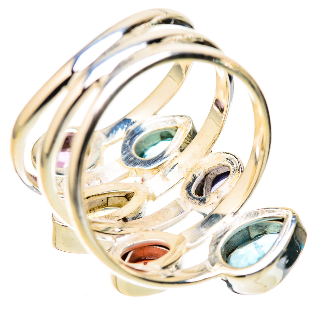 Blue Topaz Rings handcrafted by Anasilvercos - RING128400 - Photo 3