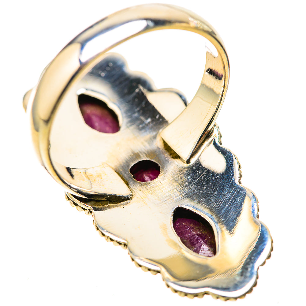 Red Sillimanite Rings handcrafted by Anasilvercos - RING128413 - Photo 3