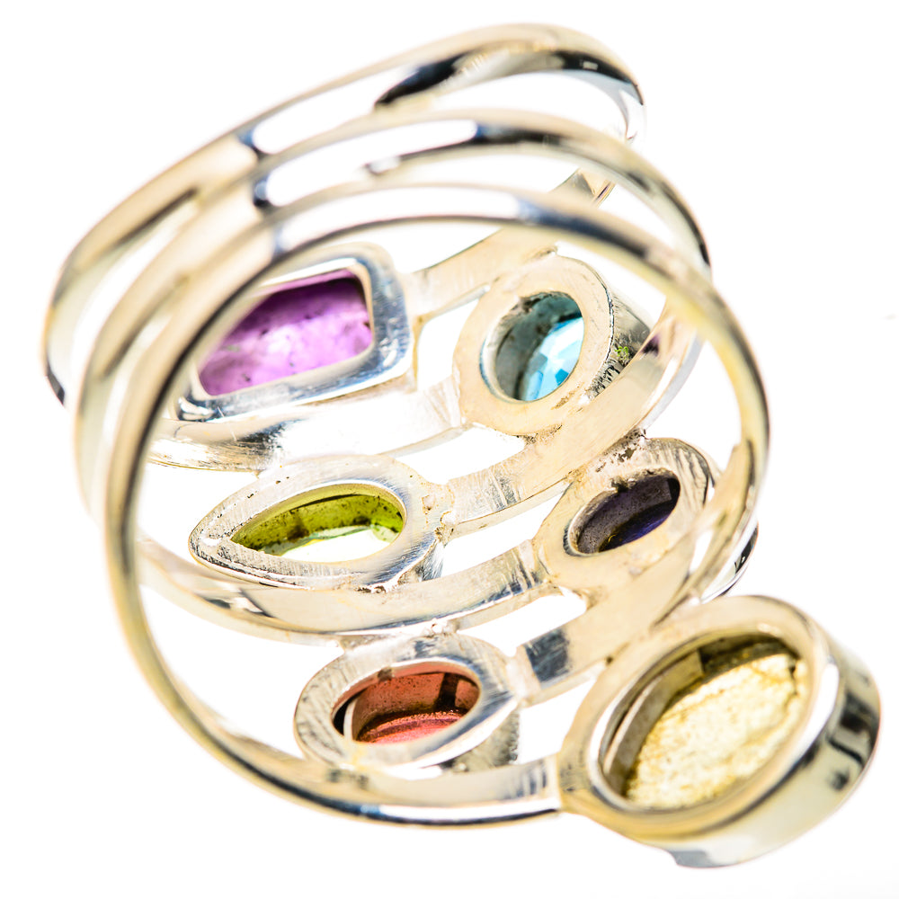 Labradorite Rings handcrafted by Anasilvercos - RING128414 - Photo 3