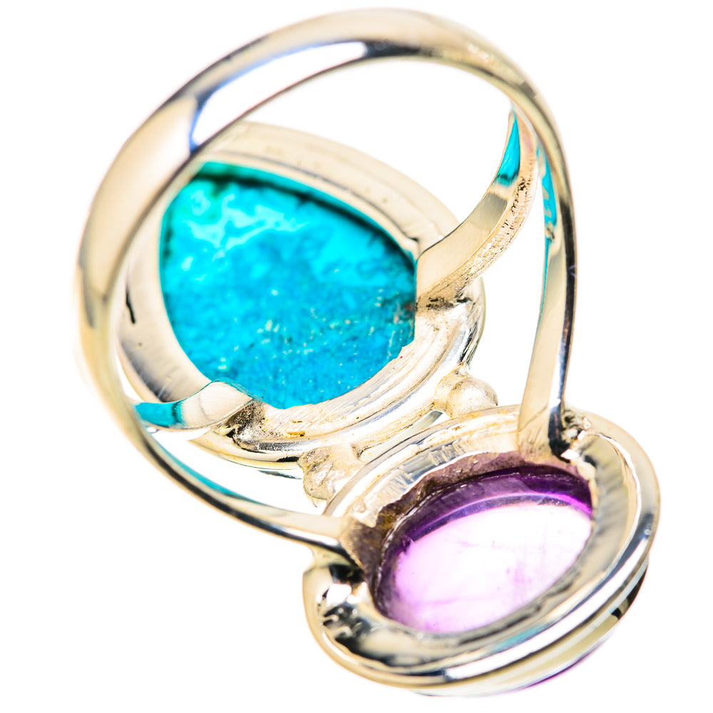 Chrysocolla Rings handcrafted by Anasilvercos - RING128418 - Photo 3