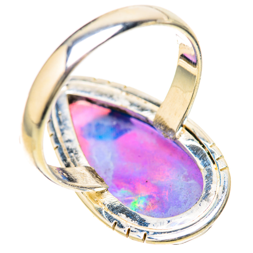 Aura Opal Rings handcrafted by Anasilvercos - RING128473 - Photo 3