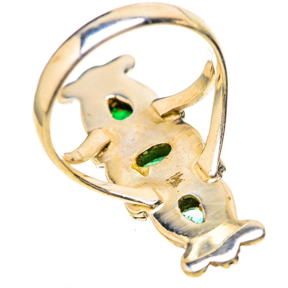 Zambian Emerald Rings handcrafted by Anasilvercos - RING128483 - Photo 3