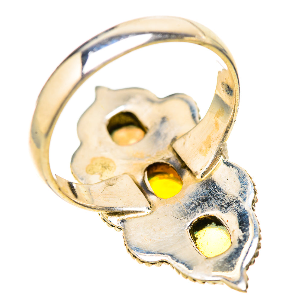 Ethiopian Opal Rings handcrafted by Anasilvercos - RING128497 - Photo 3