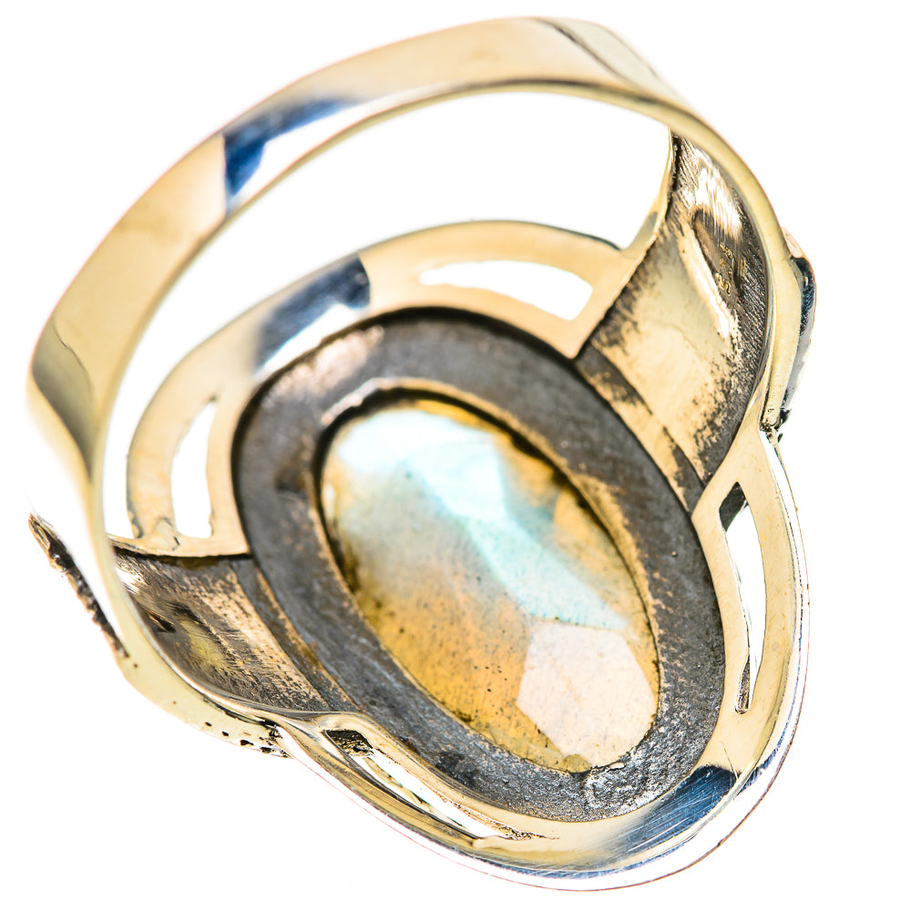 Labradorite Rings handcrafted by Anasilvercos - RING128503 - Photo 3