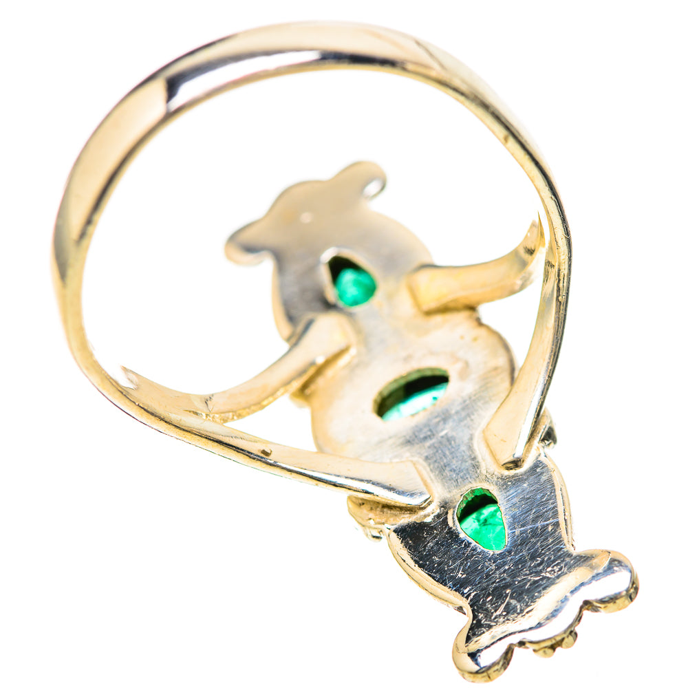 Zambian Emerald Rings handcrafted by Anasilvercos - RING128511 - Photo 3