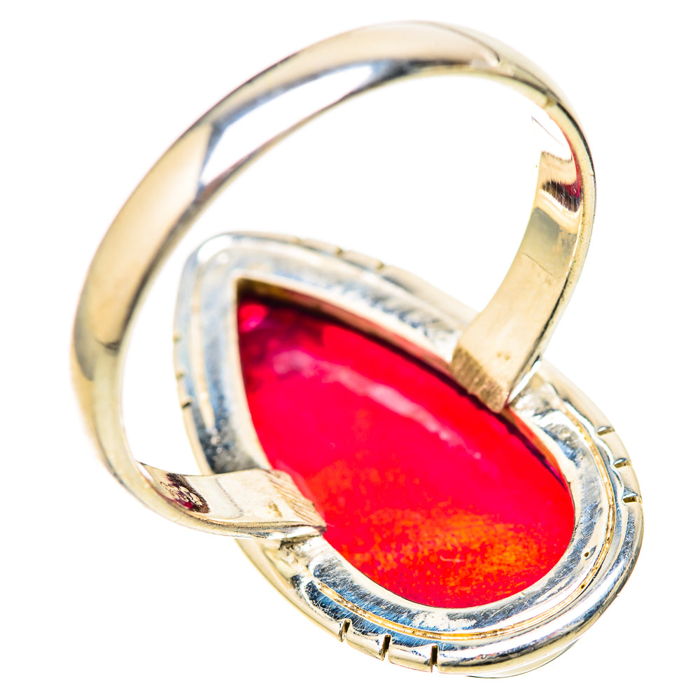 Aura Opal Rings handcrafted by Anasilvercos - RING128521 - Photo 3