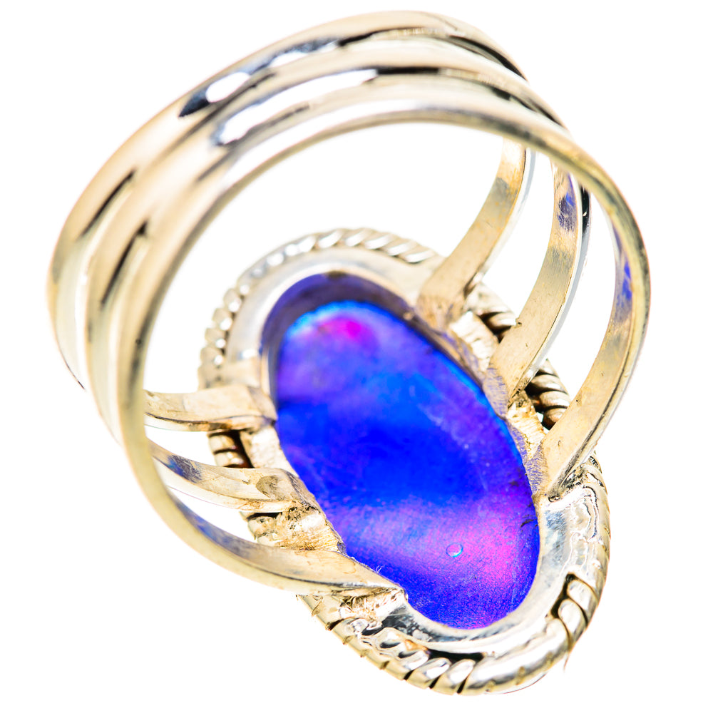 Aura Opal Rings handcrafted by Anasilvercos - RING128528 - Photo 3