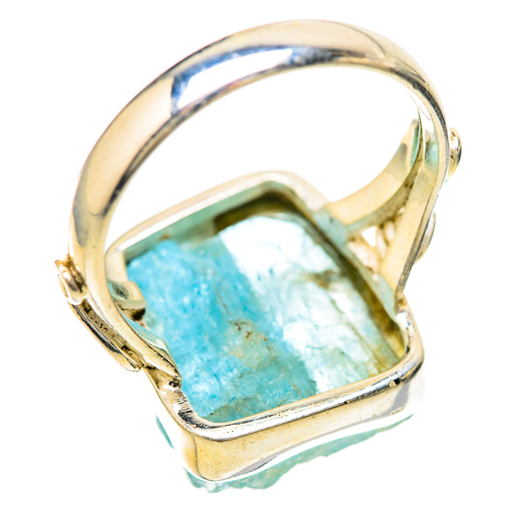 Aquamarine Rings handcrafted by Anasilvercos - RING128531 - Photo 3