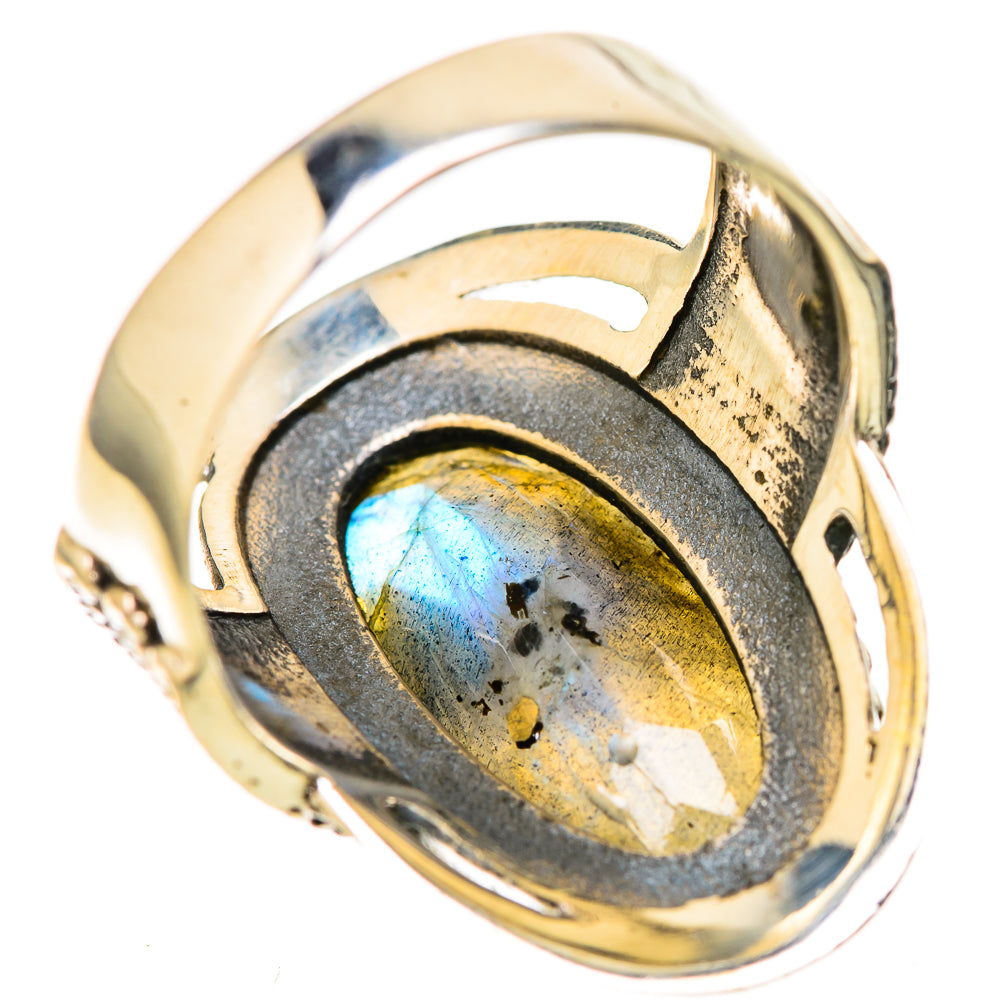 Labradorite Rings handcrafted by Anasilvercos - RING128535 - Photo 3