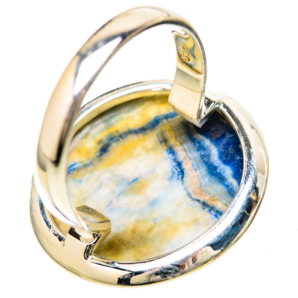Blue Scheelite Rings handcrafted by Anasilvercos - RING128572 - Photo 3