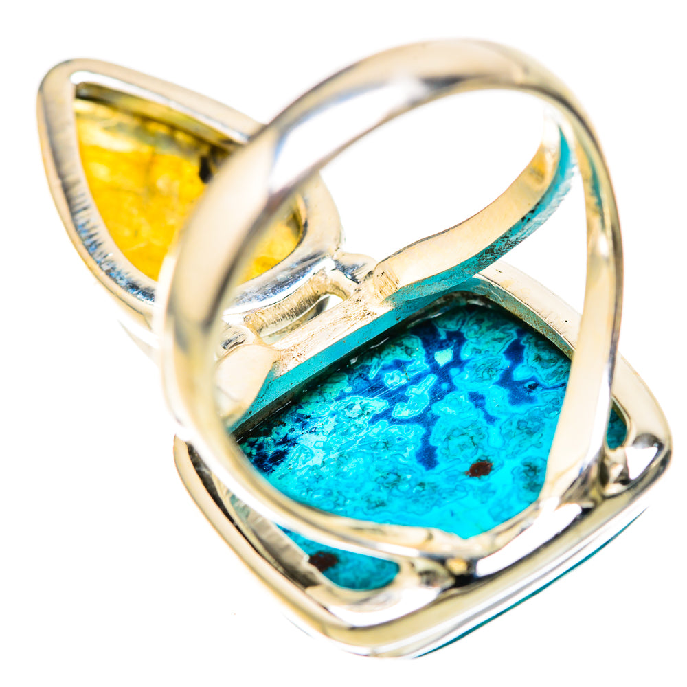 Chrysocolla Rings handcrafted by Anasilvercos - RING128590 - Photo 3