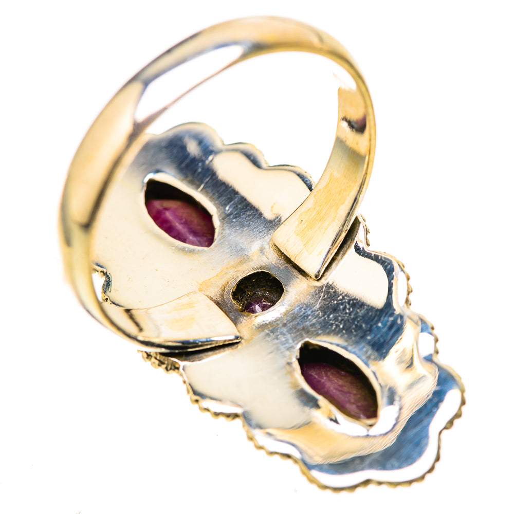 Red Sillimanite Rings handcrafted by Anasilvercos - RING128615 - Photo 3