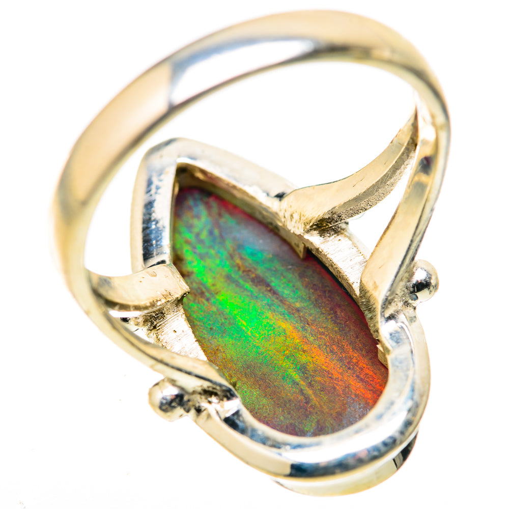 Aura Opal Rings handcrafted by Anasilvercos - RING128825 - Photo 3