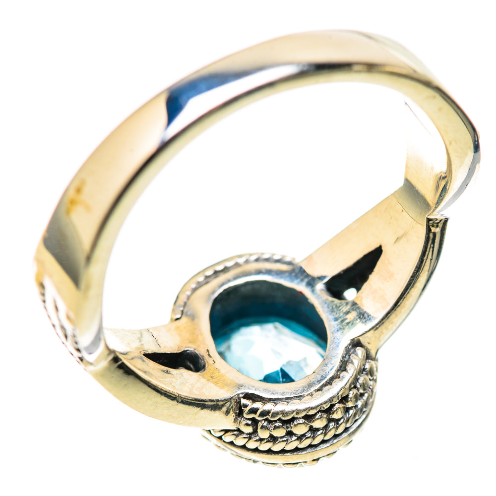 Blue Topaz Rings handcrafted by Anasilvercos - RING128830 - Photo 3