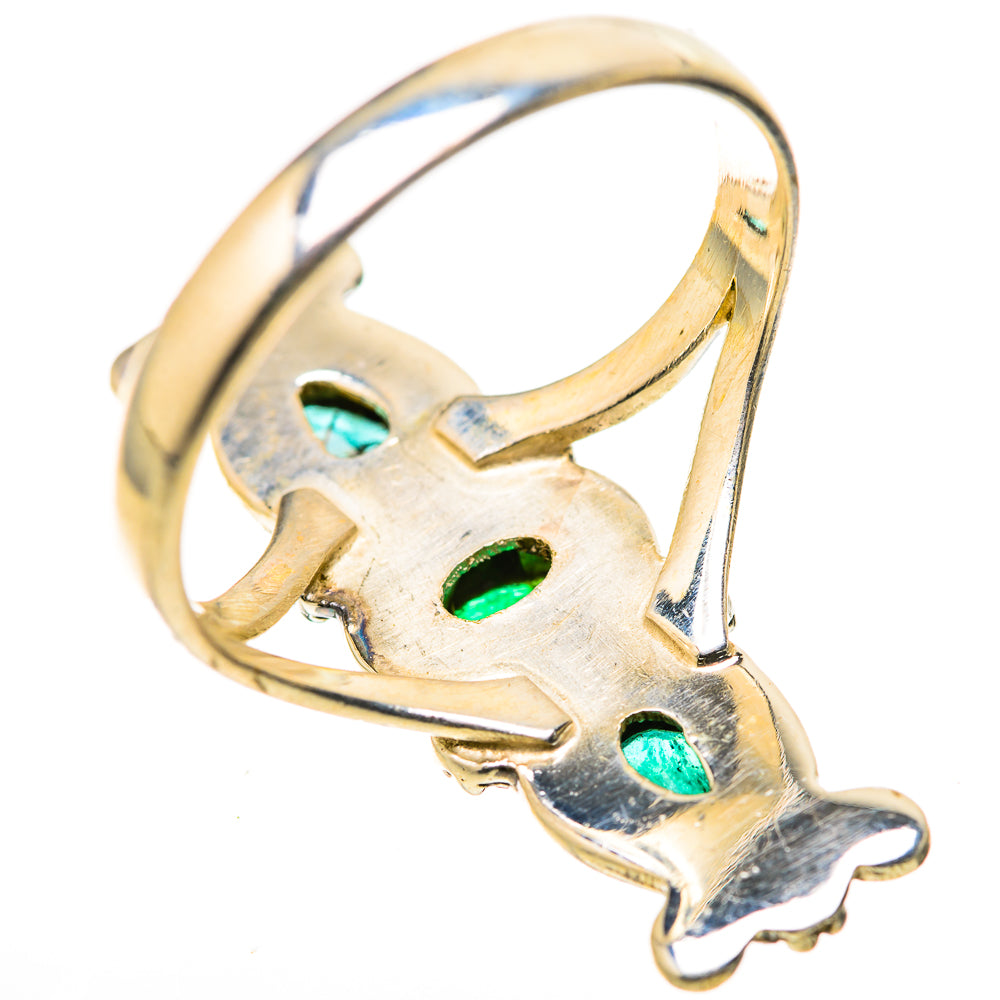 Zambian Emerald Rings handcrafted by Anasilvercos - RING128833 - Photo 3