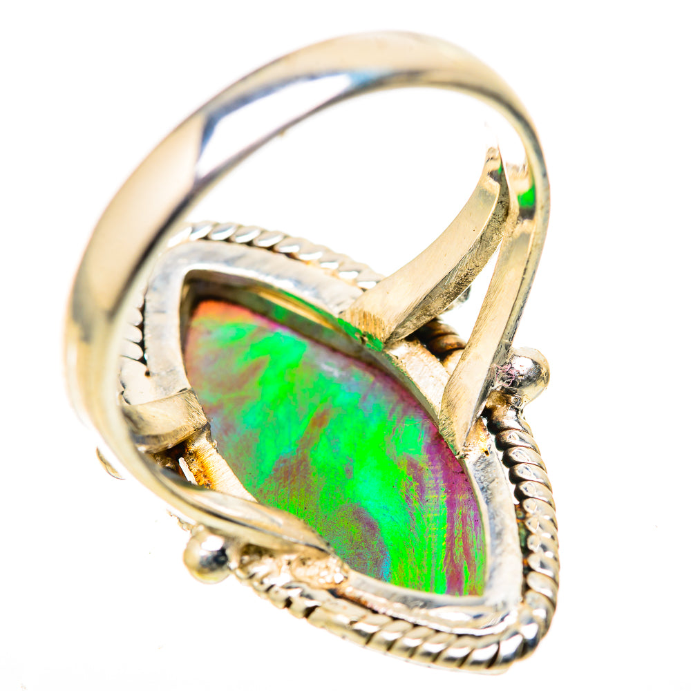 Aura Opal Rings handcrafted by Anasilvercos - RING128839 - Photo 3