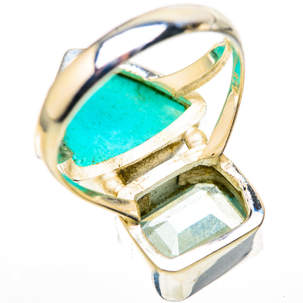 Chrysocolla Rings handcrafted by Anasilvercos - RING128843 - Photo 3