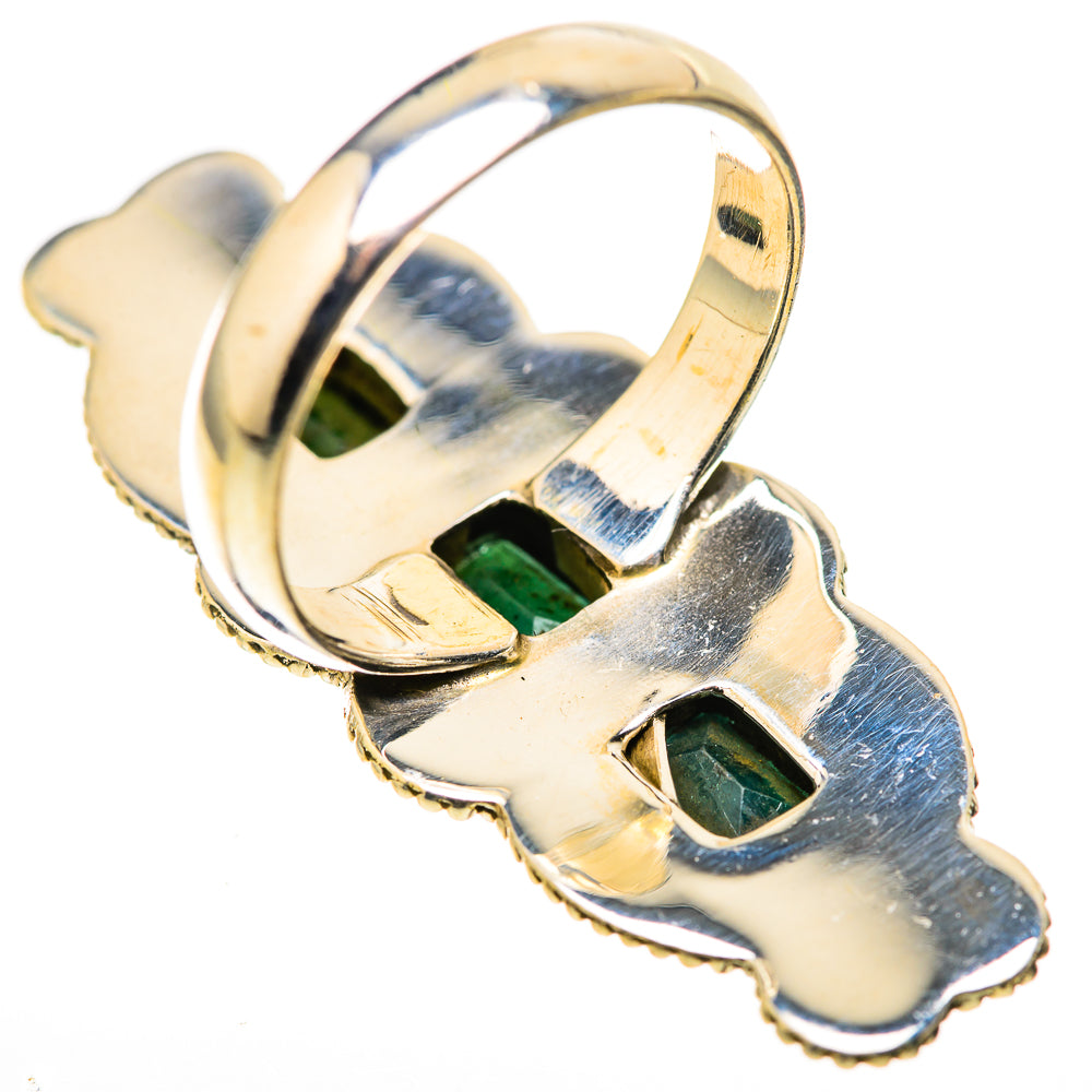 Zambian Emerald Rings handcrafted by Anasilvercos - RING128864 - Photo 3