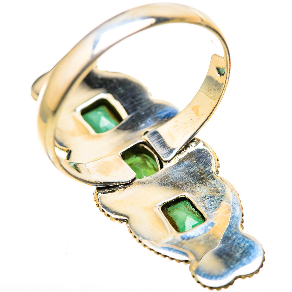 Zambian Emerald Rings handcrafted by Anasilvercos - RING128878 - Photo 3