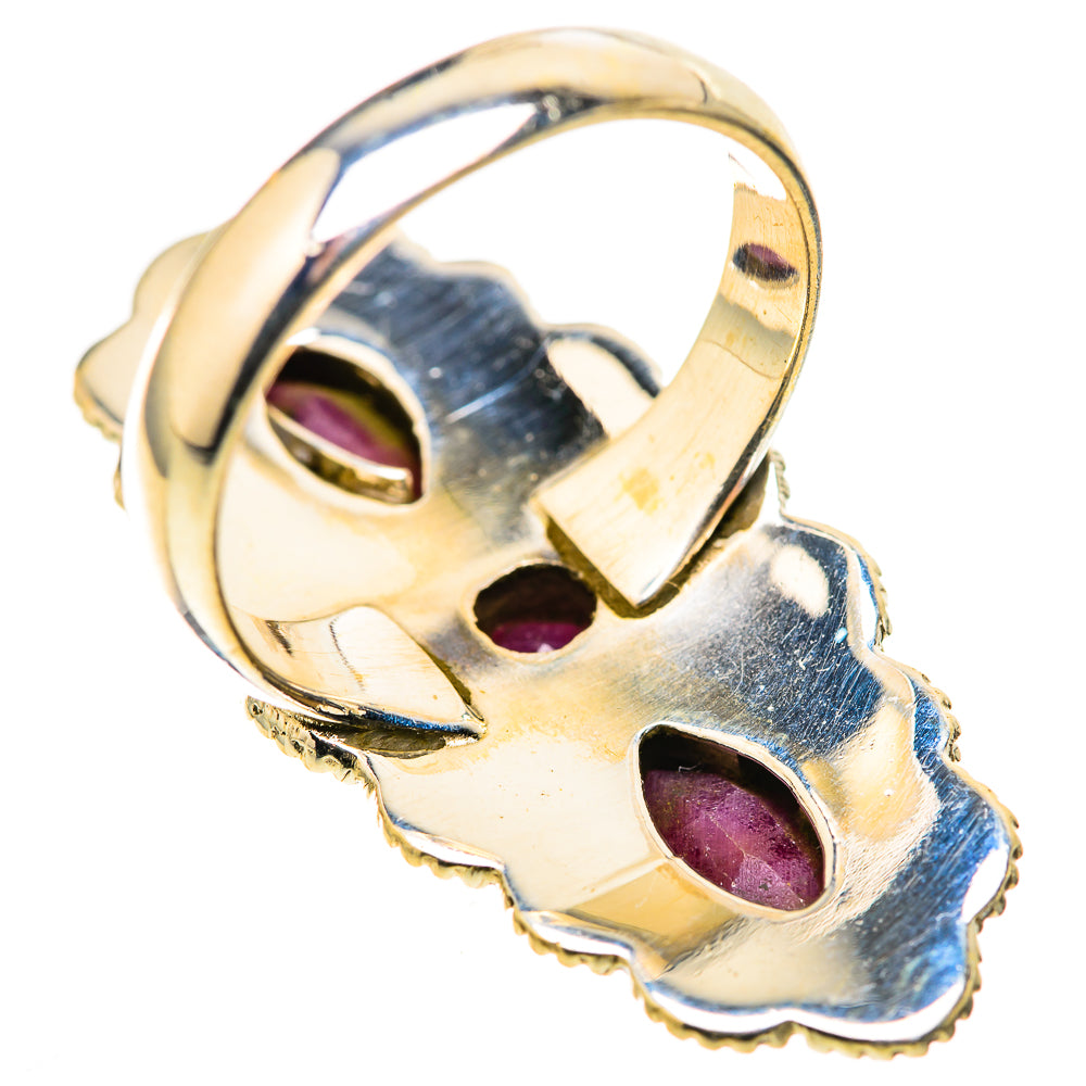 Red Sillimanite Rings handcrafted by Anasilvercos - RING128881 - Photo 3
