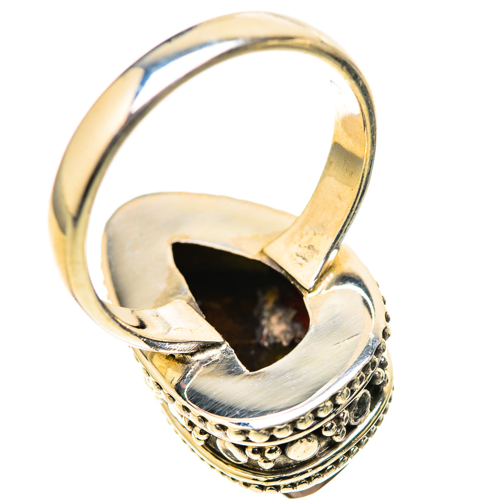 Mexican Fire Agate Rings handcrafted by Anasilvercos - RING128912 - Photo 3