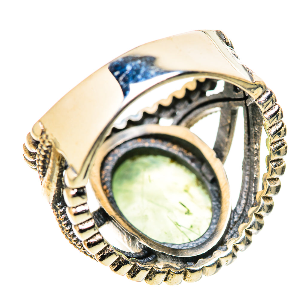 Prehnite Rings handcrafted by Anasilvercos - RING128924 - Photo 3