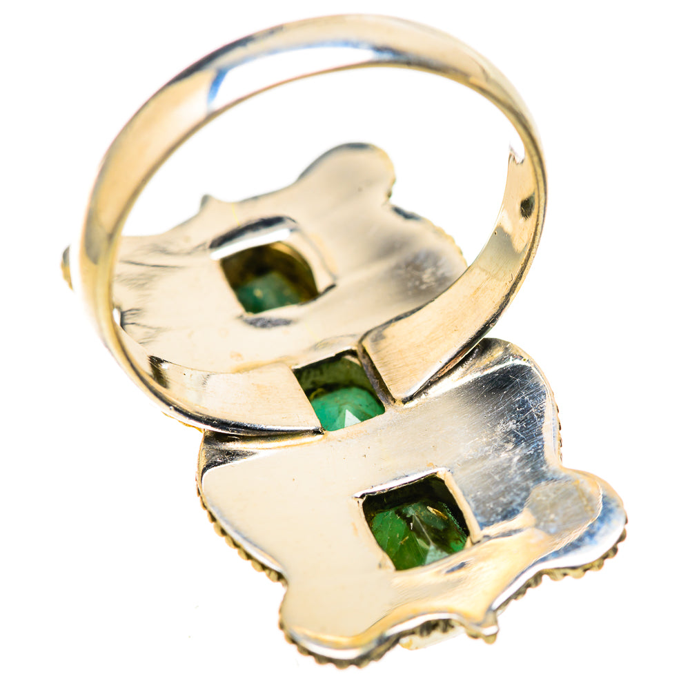 Zambian Emerald Rings handcrafted by Anasilvercos - RING128946 - Photo 3
