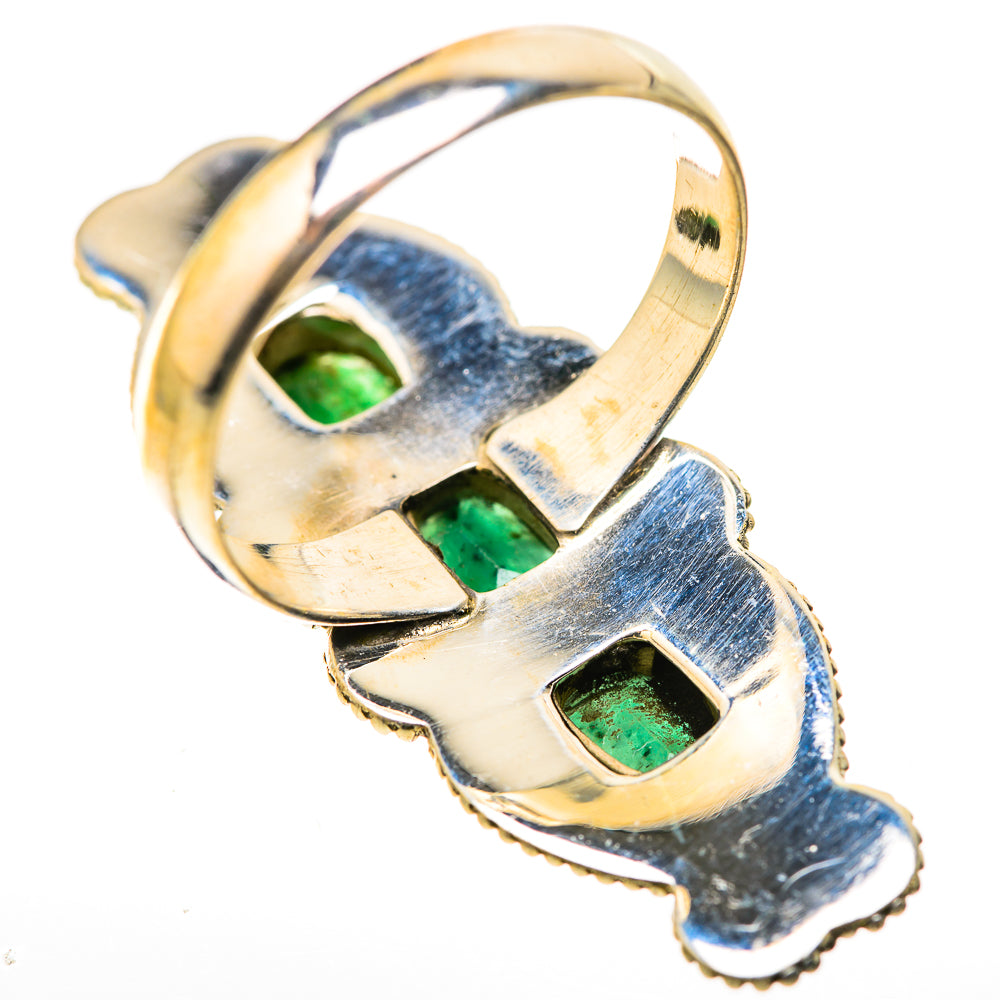 Zambian Emerald Rings handcrafted by Anasilvercos - RING128955 - Photo 3
