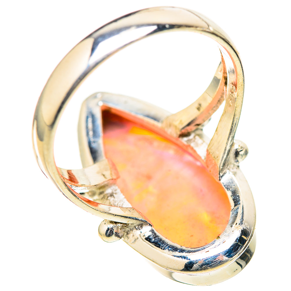 Aura Opal Rings handcrafted by Anasilvercos - RING128972 - Photo 3