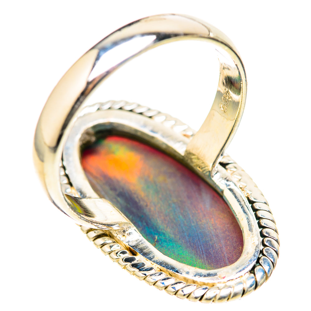 Aura Opal Rings handcrafted by Anasilvercos - RING128973 - Photo 3