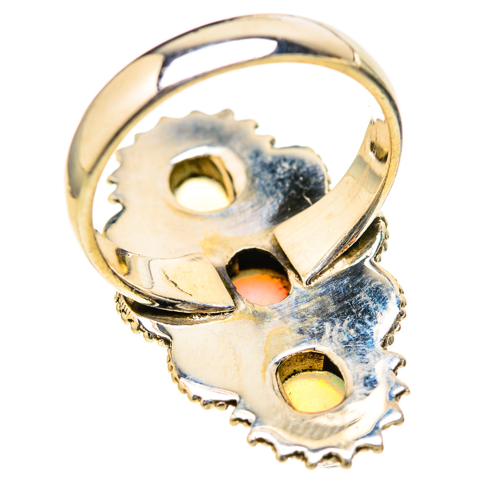 Ethiopian Opal Rings handcrafted by Anasilvercos - RING128975 - Photo 3