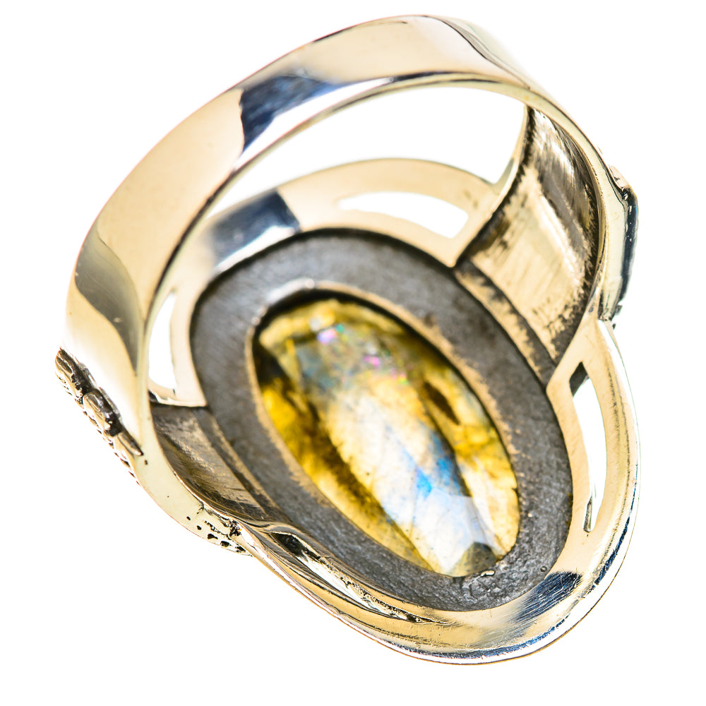 Labradorite Rings handcrafted by Anasilvercos - RING128978 - Photo 3