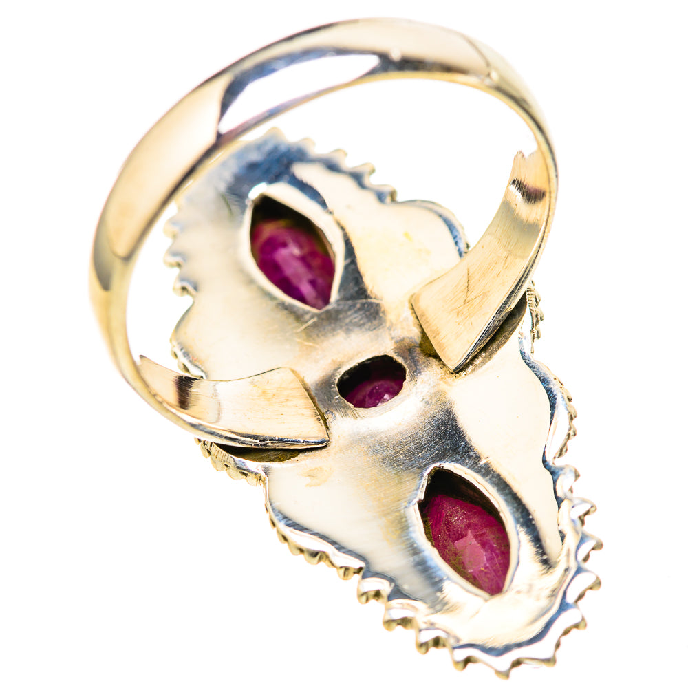 Red Sillimanite Rings handcrafted by Anasilvercos - RING128988 - Photo 3