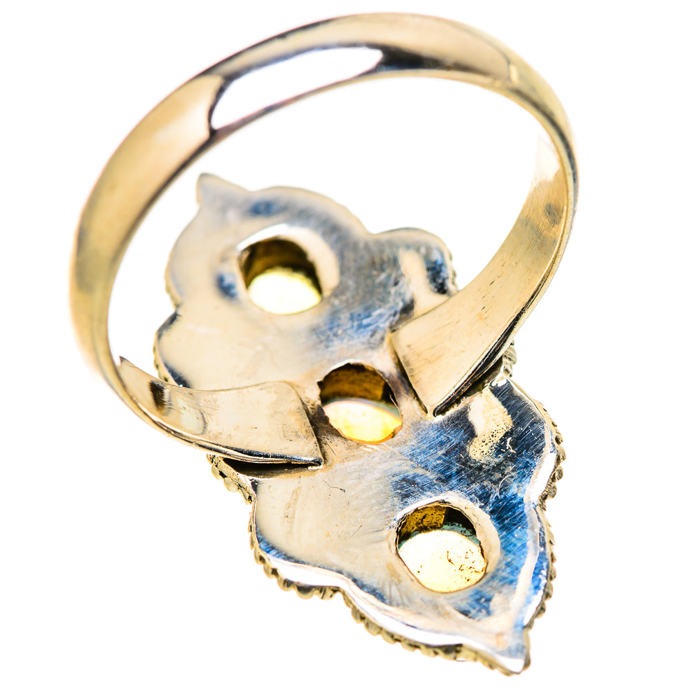 Ethiopian Opal Rings handcrafted by Anasilvercos - RING128998 - Photo 3
