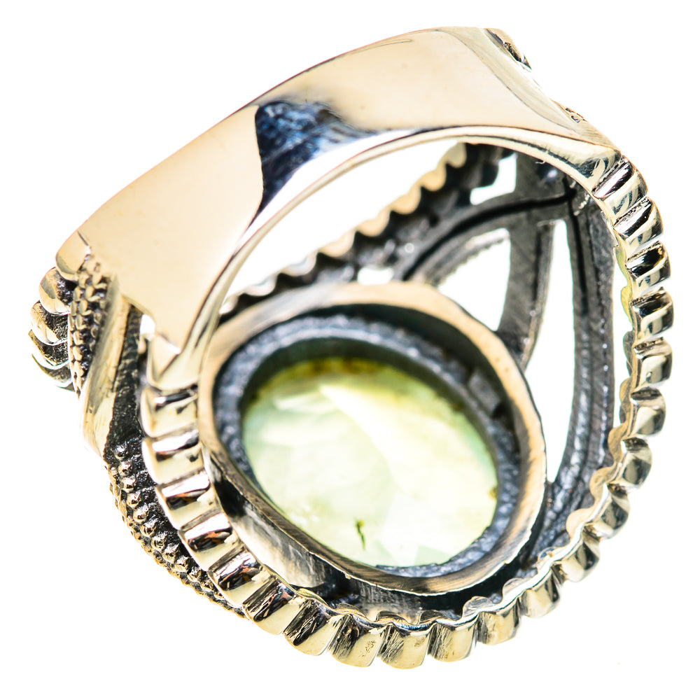 Prehnite Rings handcrafted by Anasilvercos - RING129008 - Photo 3