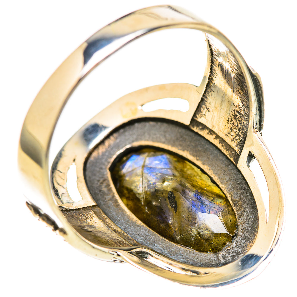 Labradorite Rings handcrafted by Anasilvercos - RING129020 - Photo 3