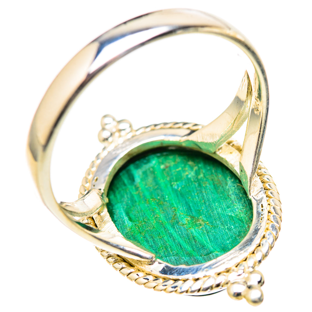 Malachite Rings handcrafted by Anasilvercos - RING129024 - Photo 3