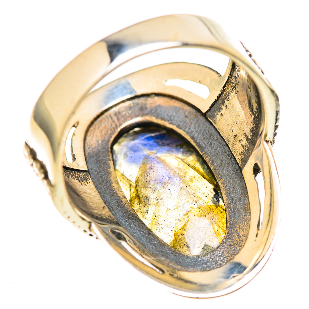 Labradorite Rings handcrafted by Anasilvercos - RING129045 - Photo 3