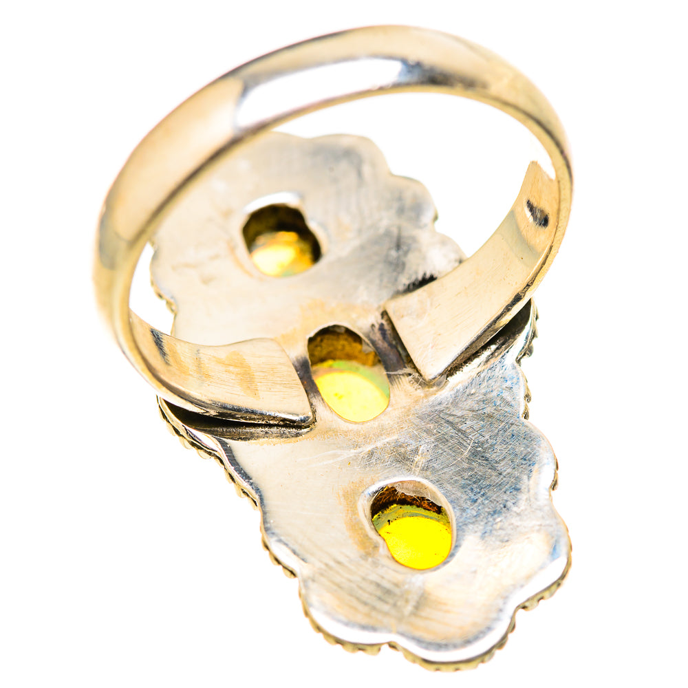 Ethiopian Opal Rings handcrafted by Anasilvercos - RING129069 - Photo 3