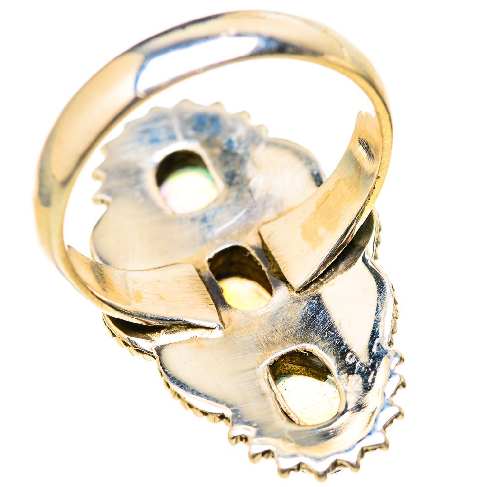Ethiopian Opal Rings handcrafted by Anasilvercos - RING129078 - Photo 3
