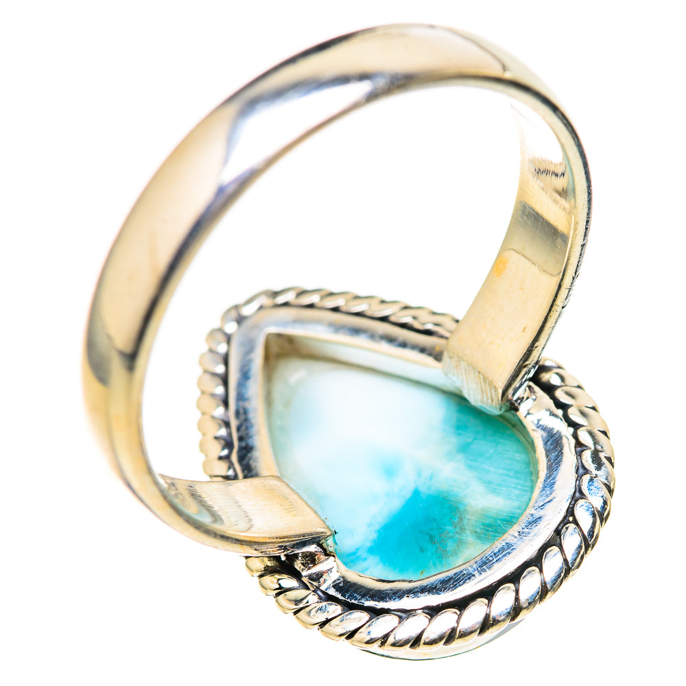 Larimar Rings handcrafted by Anasilvercos - RING129080 - Photo 3