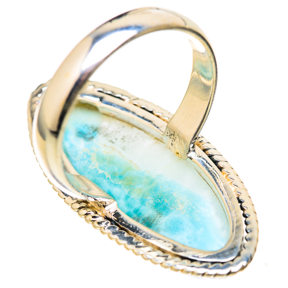 Larimar Rings handcrafted by Anasilvercos - RING129113 - Photo 3