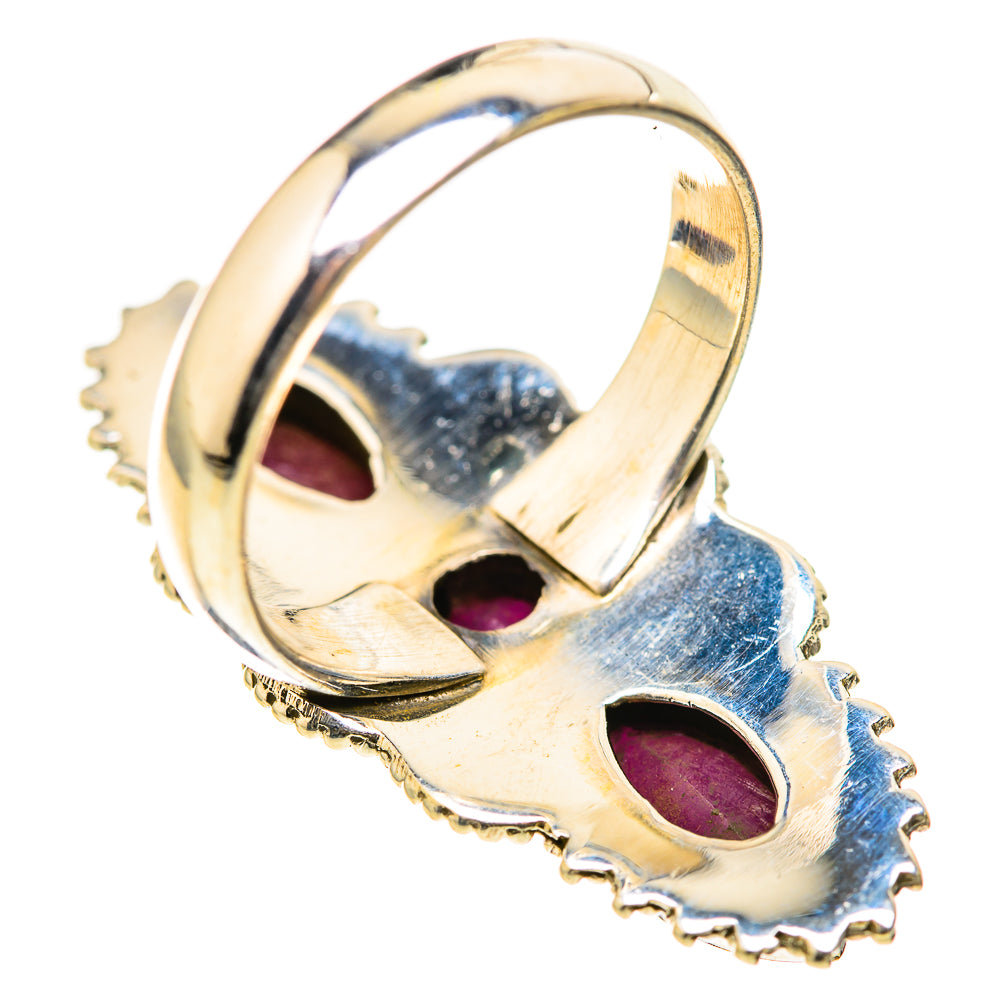 Red Sillimanite Rings handcrafted by Anasilvercos - RING129117 - Photo 3